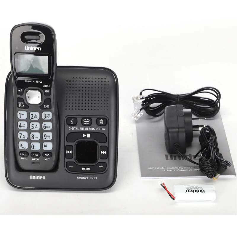DECT 6 0 цифровой телефонный звонок ID с автоответчик беспроводной телефон голосовой