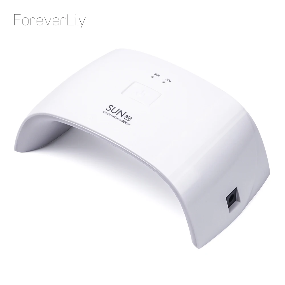 

Foreverlily 18W UV Lamp For Nail 30S/60S Timer UV LED Lamp Ice Lamp For Drying Nail Polish UV LED Gel Builder Gel Nail Dryer