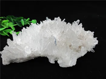

AAA+ Natural White Crystal Druse Quartz Vug Crystal Cluster Nunatak Decoration Specimen Mineral Gem For Christmas Gift