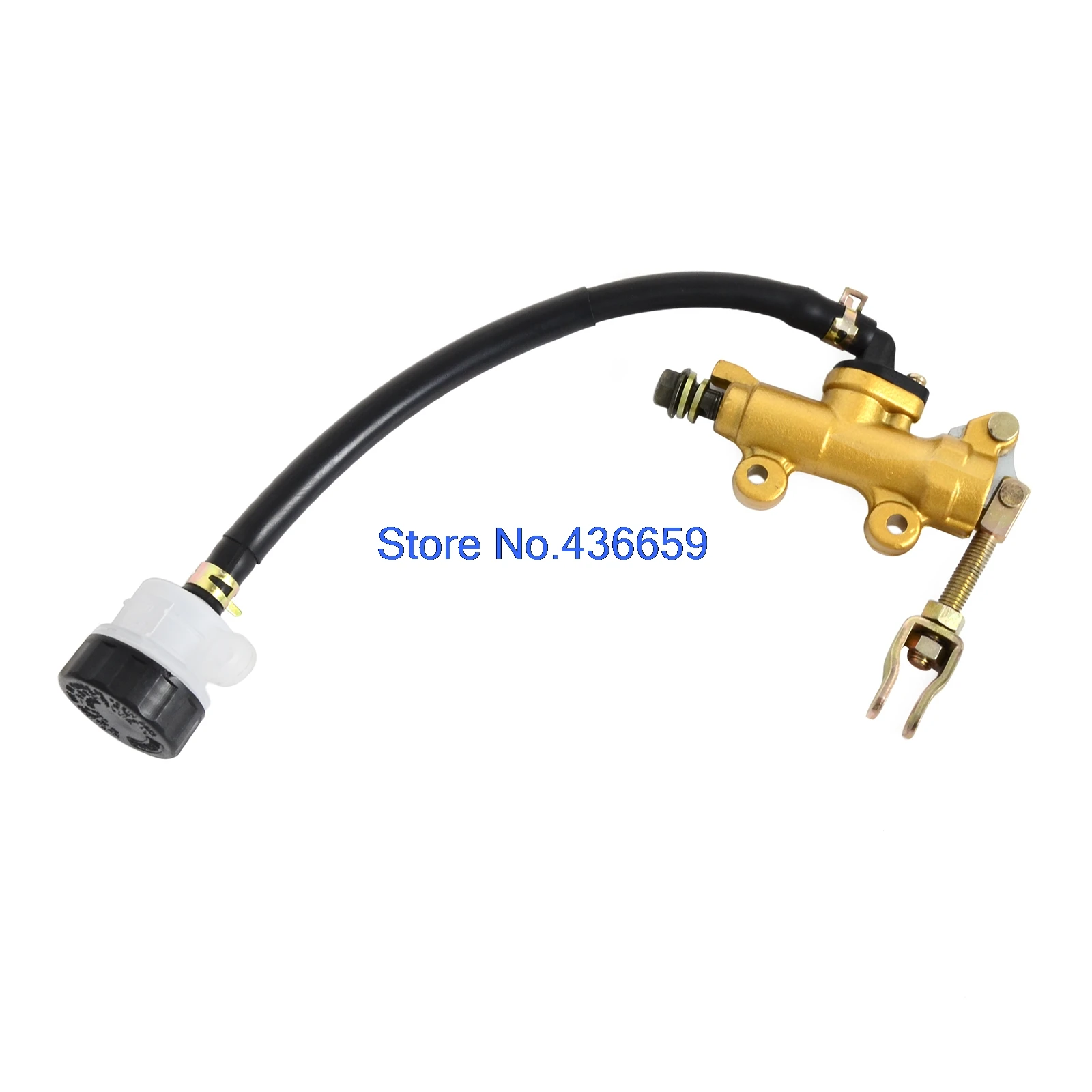 Rear Hydraulic Brake Master Cylinder Assembly For 50CC 125CC Chinese Dirt Bike ATV Quadin Brake