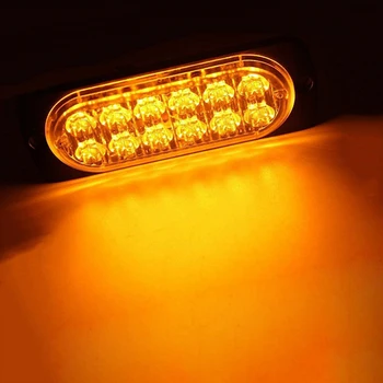 

12V-24V Working Light Car Working Lamp 36W Urgent Plastic Transparent Lens