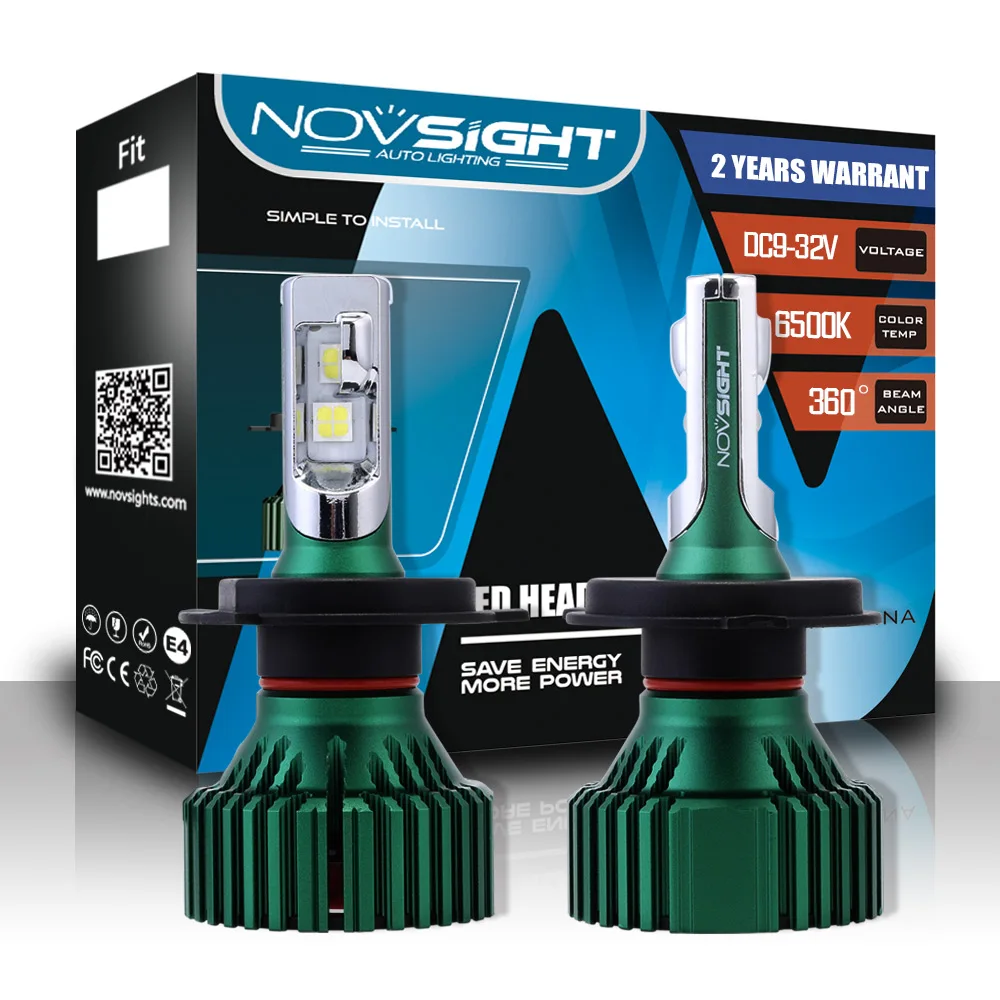 NIGHTEYE H4 H7 H11 Car Led Headlights 60W 16000LM H8 H9 9005 9006 Driving Fog Light