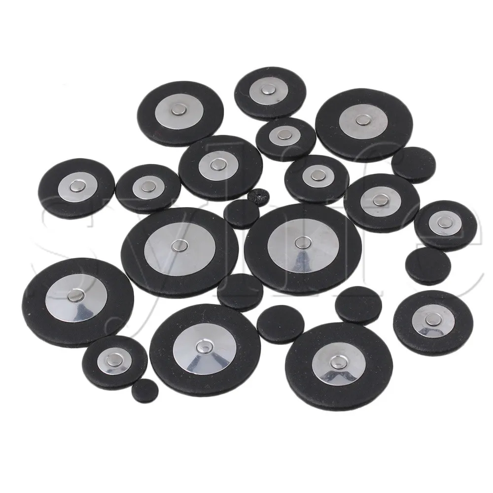 

25 Saxophone black Leather Pads For Alto Saxophone