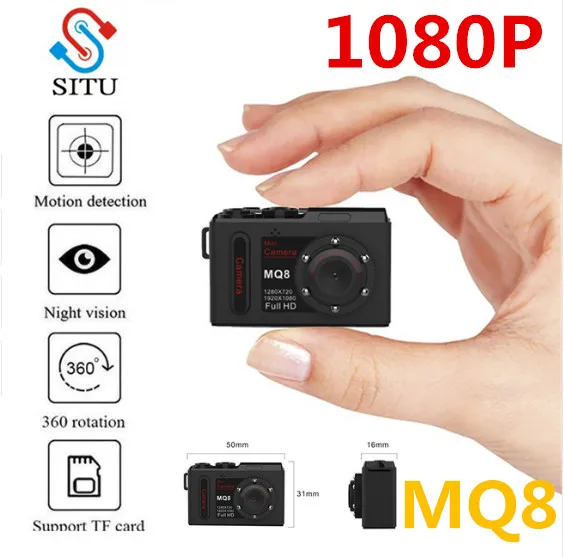 

MQ8 Full HD 1080P Mini Car DV DVR Camera Camcorder Dashcam IR Night Vision Camco Camcorder Actie Kleine Camera Video DV Portable