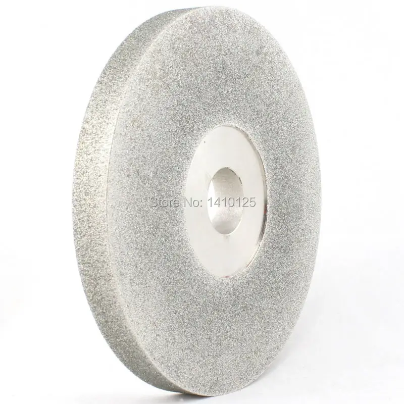 

6" inch Lapidary Grit 60-180 Diamond Face Grinding Wheel Coated Facing Abrasive Disc Broadside Arbor 1" Jewelry Tools for Stone