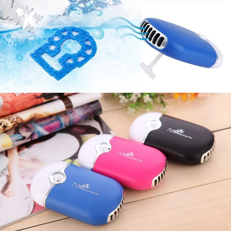 

Humidification Cooling Fan Cooler Mini Portable Hand Held Desk Air Conditioner