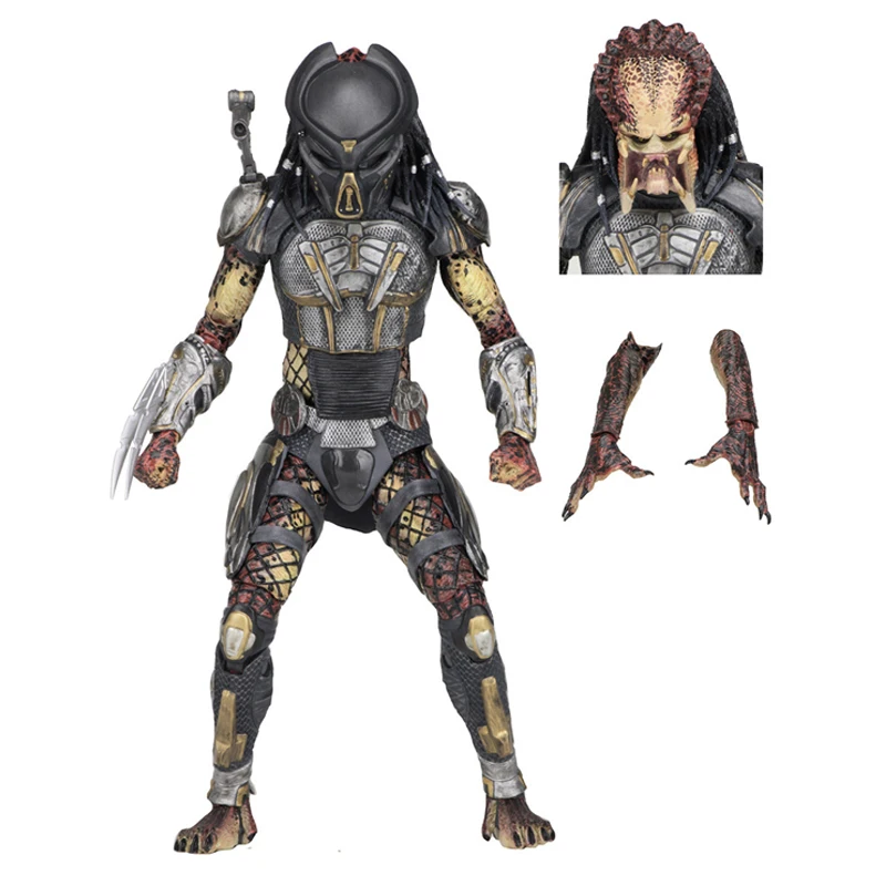 NECA Alien Vs Predator Action Figures BJD Model Toys 18cmin Action