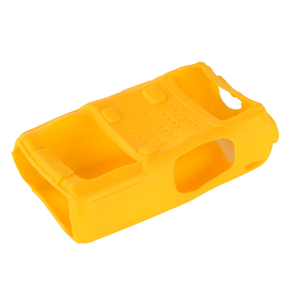 2PC Silicone Rubber Cover bumper BAOFENG UV-5R Case For Two Way Radio Baofeng UV 5R UV-5RE DM-5R Walkie Talkie uv5r Accessories