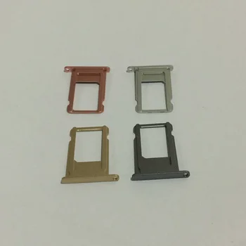 

1000Pcs via DHL Original New Sim Card Tray Holder Slot for iPhone 6S 4.7" Gold / Rose Gold/ Silver/ Gray Repair Part Wholesale