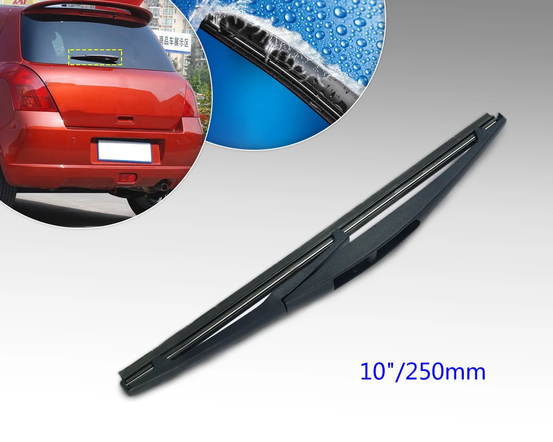 Beler новое стекло заднего дождя стеклоочистителя 10 &quot/250 мм для Suzuki Swift 2005 2006 + SUZUKI SX4