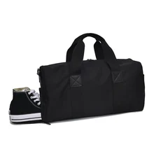 Топ нейлон унисекс дорожная сумка пара дорожные сумки через плечо ручной Багаж для мужчин и женщин Новая мода Черный вещевой мешок Bolsa De Viaje