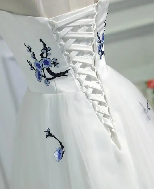 VENSANAC Illusion O Neck 2018 Flowers Embroidery A Line Long Evening Dresses Elegant Lace Backless Party Prom Gowns VENSANAC Illusion O Neck 2018 Flowers Embroidery A Line Long Evening Dresses Elegant Lace Backless Party Prom Gowns