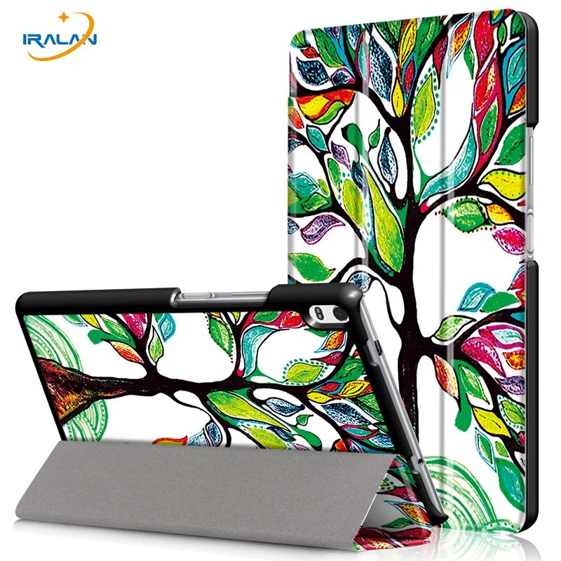 

2017 New Flip Stand Tablet Case for Lenovo TAB4 8 Plus color Print PU Leather Case for Lenovo TAB 4 8 Plus TB-8704N TB-8704F+pen