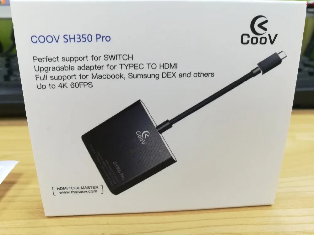 For-Coov-SH350-Pro-Portable-Dock-Type-C-to-HDMI-Adapter-Hub-USB-C-to-HDMI (2)