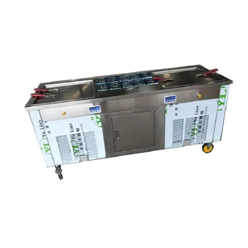 

Automatic 2+10 flat pan rolled fried ice cream machine ice cream roller machine