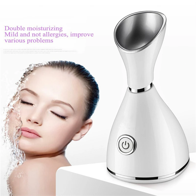 

Professional Nano Ionic Facial Steamer Pores CleanseSauna Device-Home Personal Spa Moisturizing Hot Mist Face Sprayer Skin Care