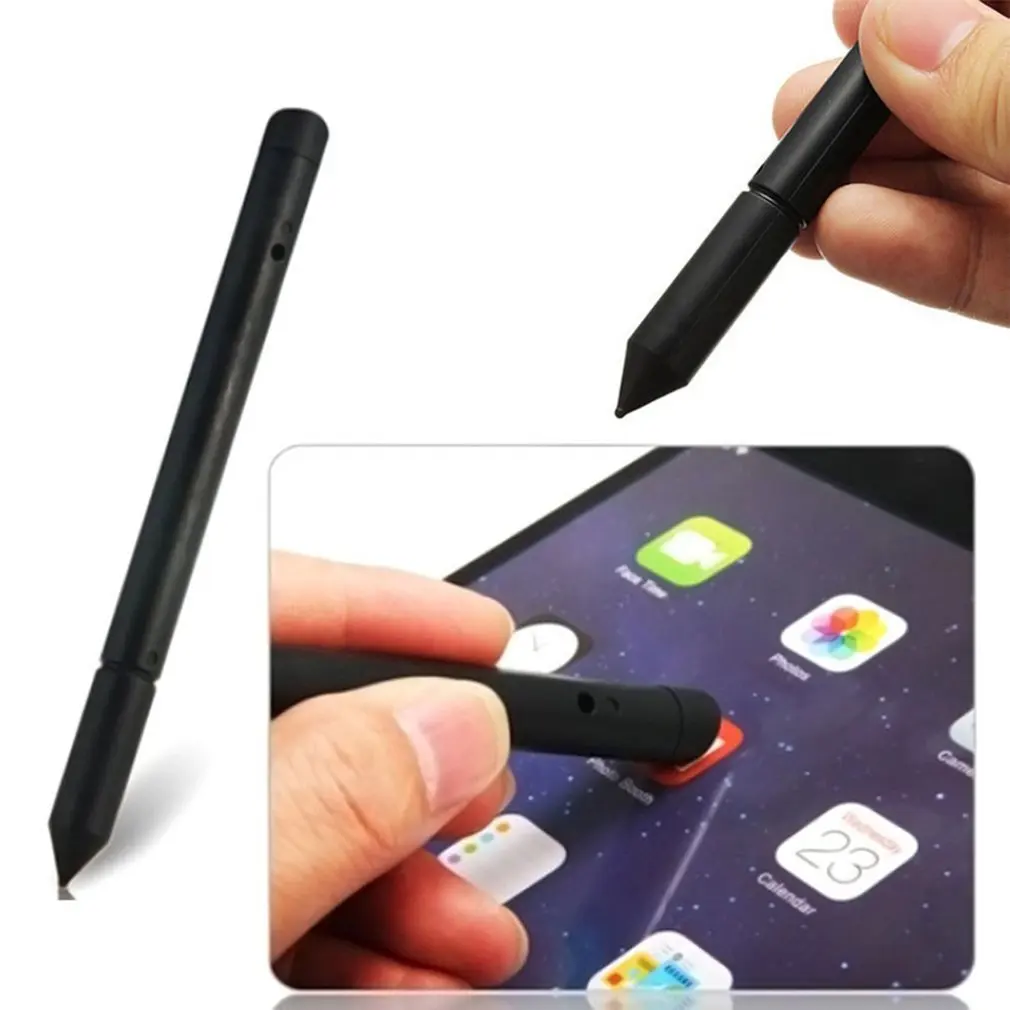2 в 1 Многофункциональный Сенсорный экран ручка Универсальный для смартфонов, планшетов, топ с рисунком «Яблоко» емкостный стилус для iPhone X Oppo Samsung Galaxy Note 8, 9