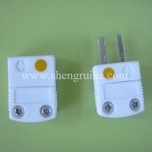 50-1000C высокотемпературный K Тип миниатюрный керамический разъем термопары