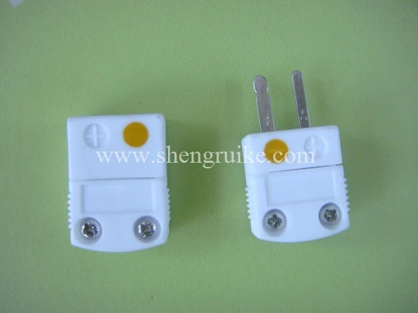 

-50-1000C High Temperature K Type Miniature Ceramic thermocouple Connector