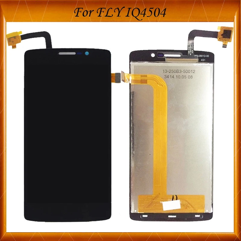 

100% Working Well For Fly IQ4504 Quad EVO Energy 5 LCD Display Touch Screen Assembly Digitizer Replacement