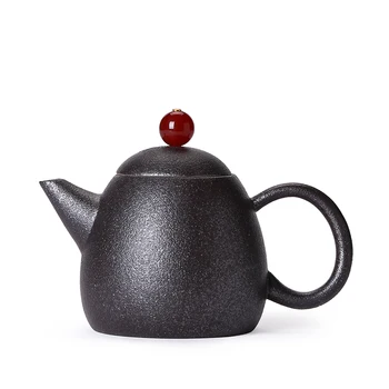 

2017 Japanese-style retro pottery pots pottery Kung Fu tea pots change pot teapot creative tea single pot