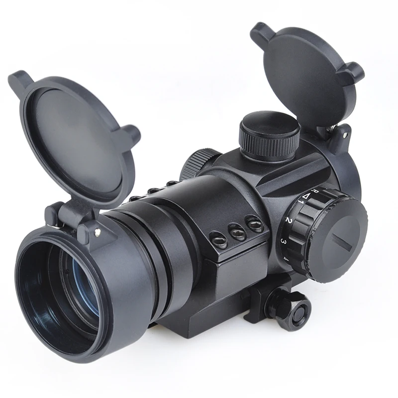 

SEIGNEER Tactical M3 Red Green Dot Sight With L Shaped Mount Airsoft Riflescope Shooting Hunting Rifle Gun Scope AO3010