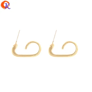 

Cordial Design 100Pcs 10*19MM Jewelry Accessories/Earrings Stud/Soft Pin/Hooks Shape/DIY Making/Hand Made/Earring Findings