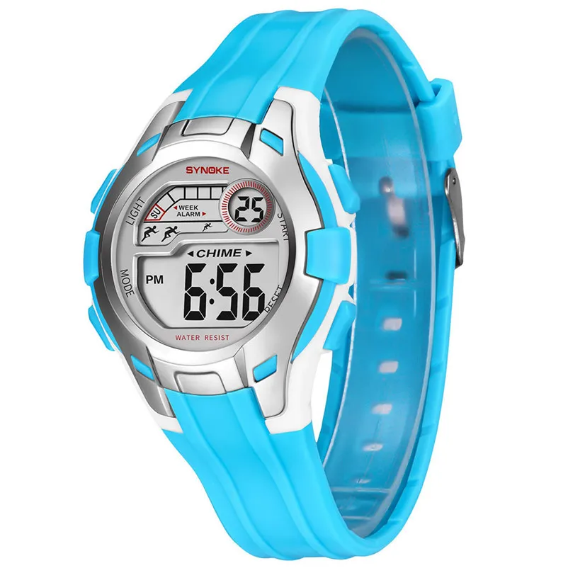 

Men Sports Watches 50M Waterproof Back Light LED Digital Watch Chronograph Shock Double Time Wristwatches For Gift #4M29#F