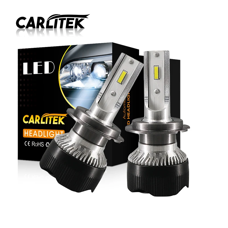 Чип CARLitek CSP Led HB 4 HB3 H9 H8 H1 6000K 10000лм led carro мини автомобильные лампы Противотуманные фары авто головной светильник Лампада 32 Вт 12 В 24 В