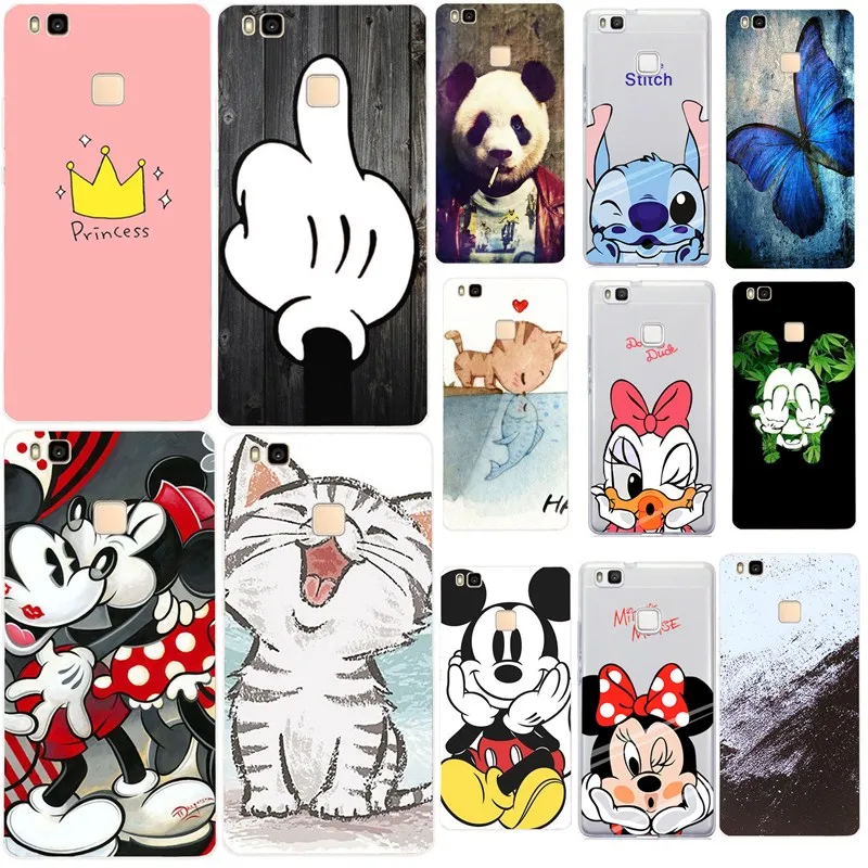 

Cute Silicone Phone Cover For Huawei Mate 10 Lite P20 P10 P9 Lite p9 lite 2017 Case Luxury TPU Soft Slim For p smart Funda Capa