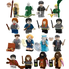 

Harry Potter Hermione Voldemort Dumbledore Magic Legoing people Mini Block Characters Building Blocks Toys for Children Gifts 30