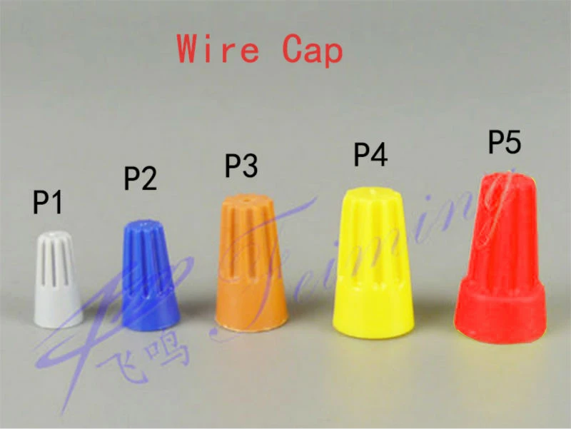 

50PCS P2 Screw Press Line Cap Spike Rotating Wire End Closed Terminal Lugs Press Line Cap Screw-type Terminal cap