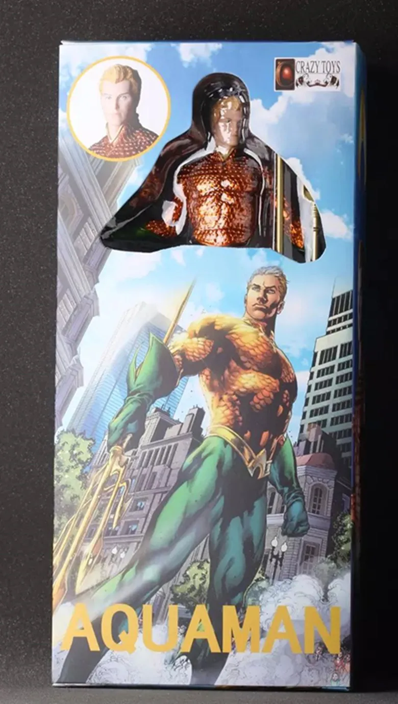 Новинка DC Comic Justice League Super Hero Aquaman Orin/Arthur Curry Crazy Toys 25 см коллекция экшн-фигурок |