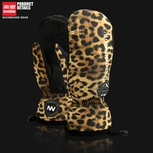 NANDN guantes Snowboard Snowmobile de La Motocicleta de esquí Equitación Escalada de Esquí de Invierno Guantes Impermeables de la Nieve