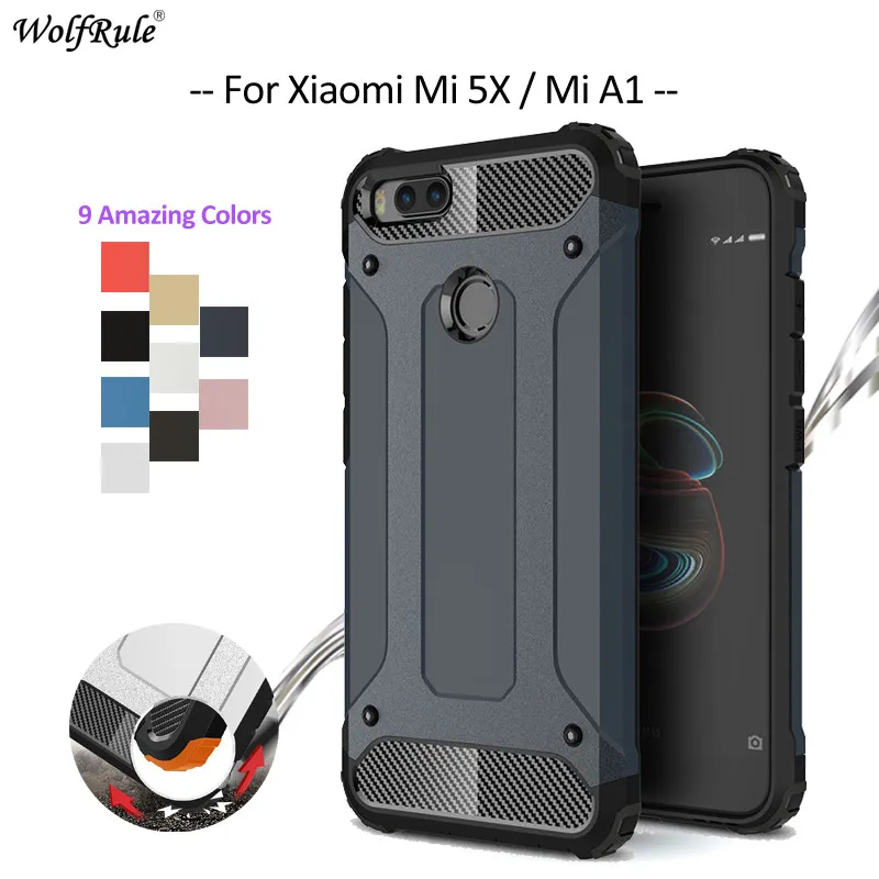 Чехол для Xiaomi Mi 5X TPU и PC Armor мобильный телефон чехол A1 Mi5X MiA1 5 5'' | Мобильные
