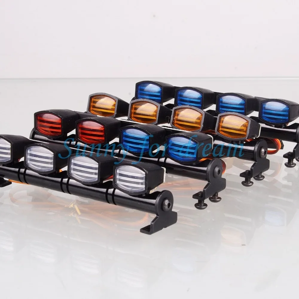 

RC CAR Multi Function Ultra LED Light Bar 5 Modes 1/10 1/8 D90 SXC10 4WD 505