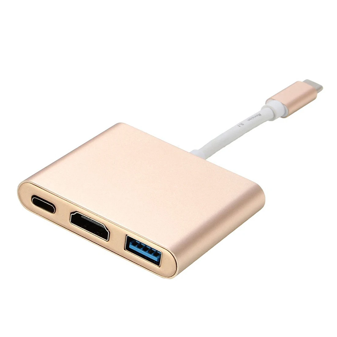 USB C к HDMI Тип C USB 3,1 хаб USB-C USB 3,0/HDMI/Тип C Женский переходник для зарядного устройства, для нового Macbook, Dell XPS 13