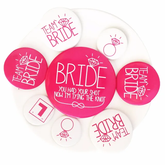 Hen Party Badge Set Night Badges Chief Bridemaid Hen Party Badge Set Night Badges Chief Bridemaid Animal Character Sign Bridal