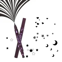 Qic Марка с двойной головкой украсить Подводка для глаз Водонепроницаемый жидкости Тип Макияж Eye Liner природе продолжительный для Для женщин Красота косметика