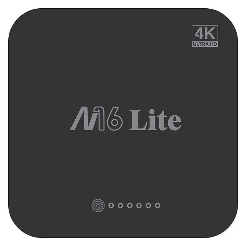 M16 Lite Android Smart Tv Box Ddr3 Emmc Rom телеприставка 4K 3D H.265 Wifi медиаплеер ТВ приемник с