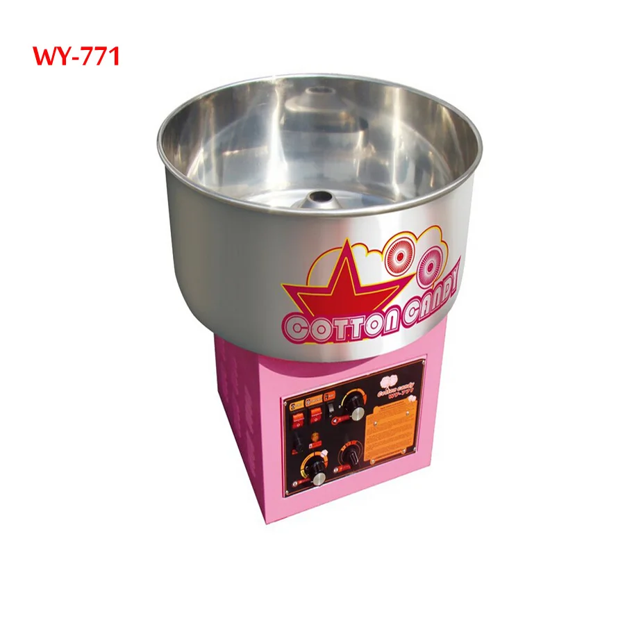 1 piece Electric /Gas (can choose one model )Commercial cotton candy machine cotton floss machine WY-771 one piece machine xp3 16rt 12