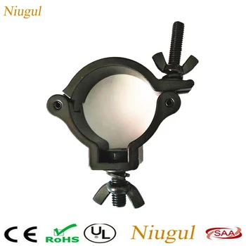 

10pcs/lot Metal O Clamp Hanger Hook Bracket Steel Stage Theatre Lighting Kit 48-52mm Load 100KG /Aluminum Stage Light Hook Clamp