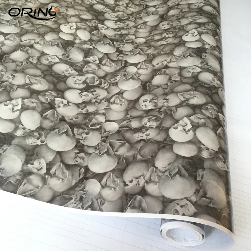 Skull Vinyl Film Car Sticker-24