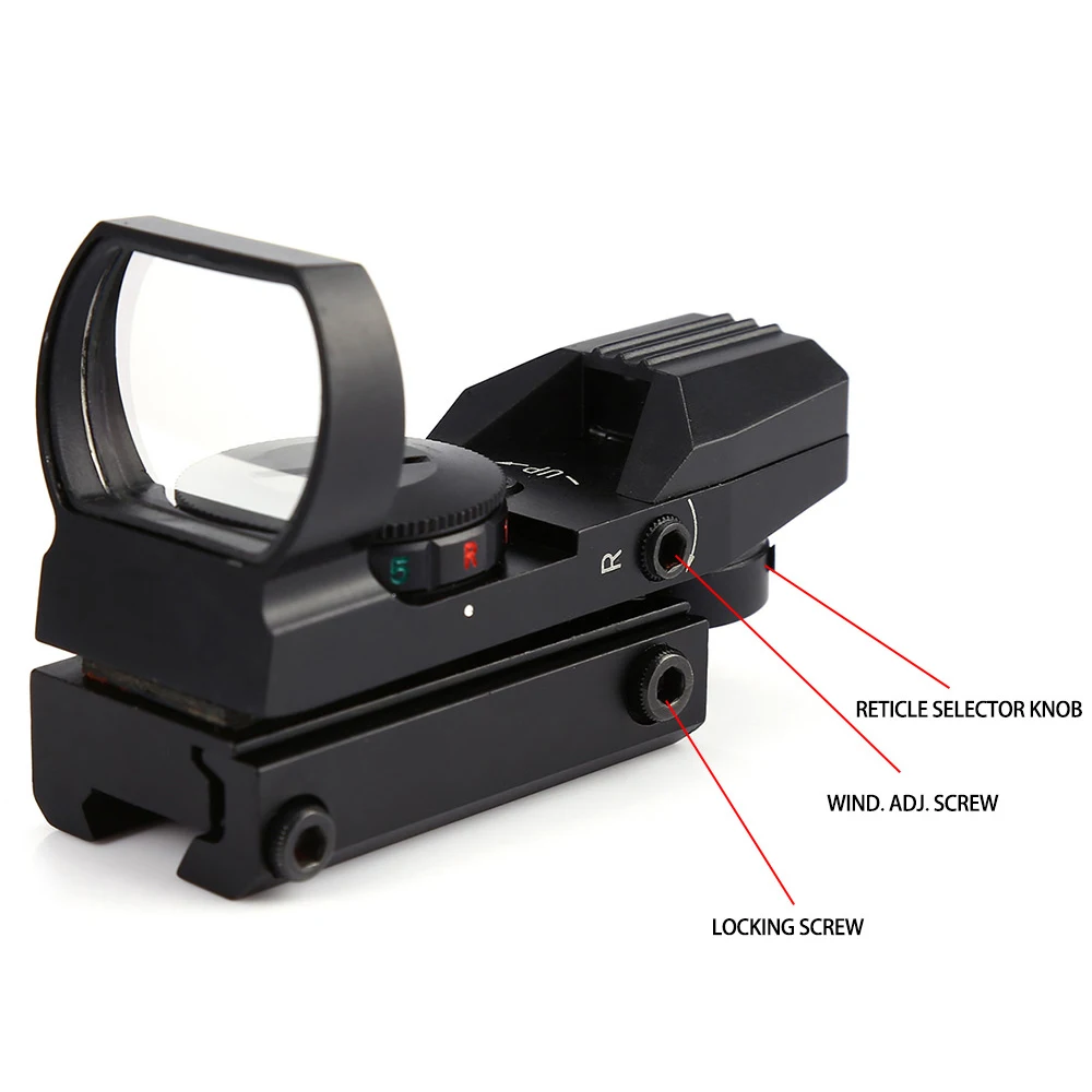 Hot-20mm-Rail-Riflescope-Hunting-Optics-Holographic-Red-Dot-Sight-Reflex-4-Reticle-Tactical-Scope-Collimator (4)