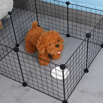 

Durable Pet Dog Multi-function Fence Kennel Collapsible Easy Install Cage Enclosure Yard Pet House Home Storage