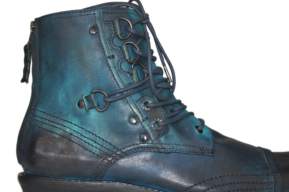 Men's Boots Zipper Boot Genuine Leather Boots Ankle Shoes Chelsea Designer Leather Shoes footwear