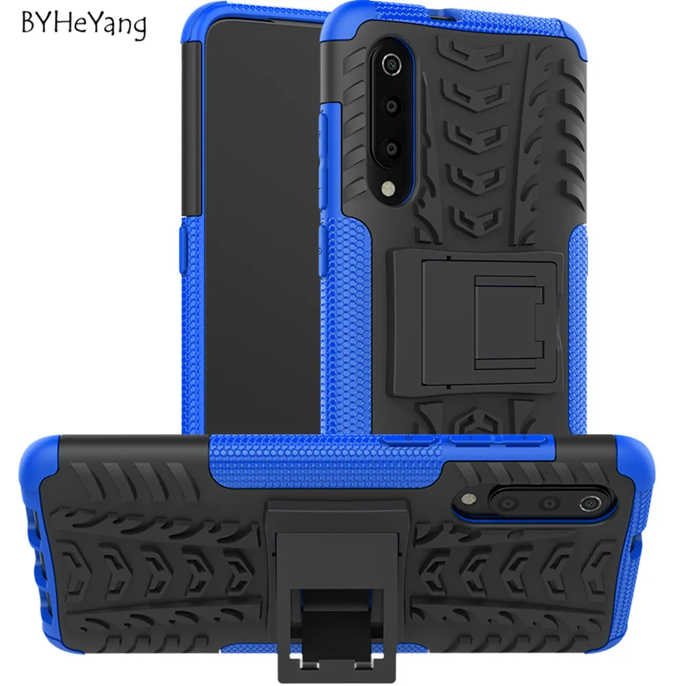 

For Xiaomi Mi 9 Case Heavy Duty Armor Slim Hard Tough Rubber Cover Silicon Case for Xiaomi Mi 9 Back Cover For Xiaomi Mi9 Shell