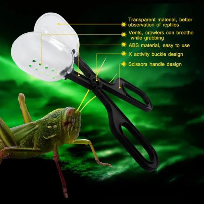 Горячая новинка Террариум для рептилий паук зажим для крикета аквариума подстилка инструмент для чистки FP8