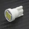 Bombilla LED blanca para techo, lámpara de placa de matrícula, puerta, maletero, lámpara de pie, 10x T10 3-7020 SMD, DC 12V ► Foto 2/6