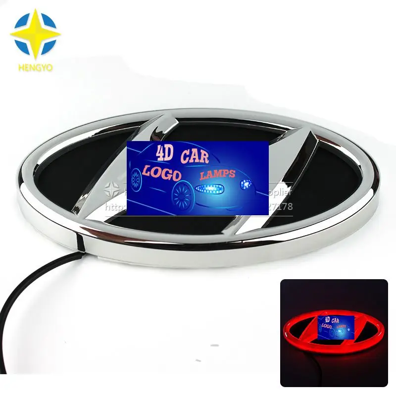 

1 piece Car Sticker styling Waterproof 4D LED EL Cold light badge logo Emblem Lamp for Suzuki Swift Alto